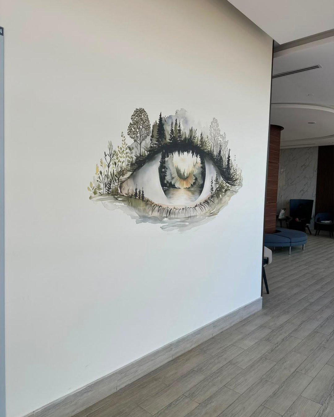Healthcare Facilities wall printing — alternate